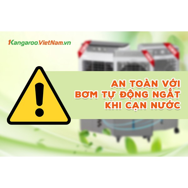 Quạt điều hòa hơi nước Kangaroo KGW09  🔥 FREE SHIP TẬN NHÀ 🔥 Công suất 180W - Diện tích làm mát siêu rộng 40 - 50m2