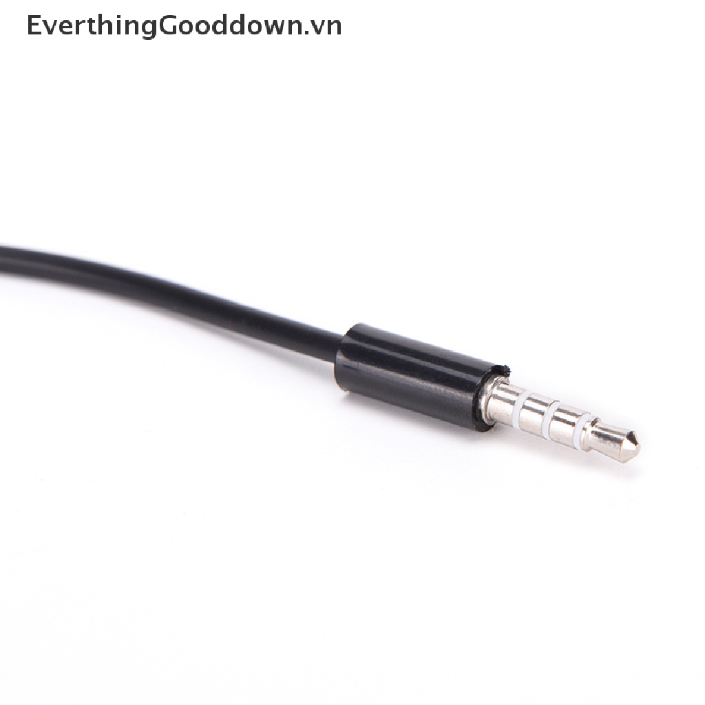 Everthingood Dây Cáp Chữ Y Chuyển Đổi Âm Thanh Từ Giắc Cắm 3.5mm Sang Cổng Cắm Tai Nghe / Mic Tiện Lợi