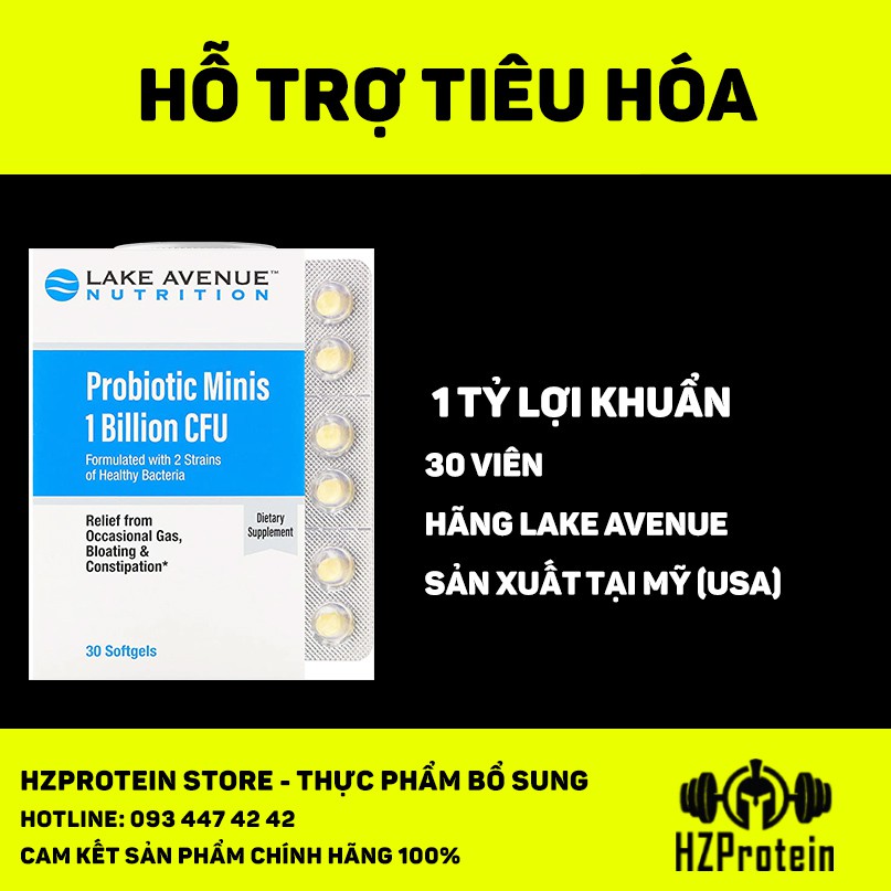 PROBIOTIC - BỔ SUNG 1 TỶ LỢI KHUẨN GIÚP TĂNG CƯỜNG SỨC KHỎE HỆ TIÊU HÓA (30  LẦN DÙNG) | Shopee Việt Nam