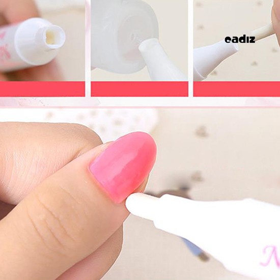 [Hàng mới về] Bút Tẩy Sơn Móng Tay Chuyên Dụng Kèm 3 Đầu Thay Thế