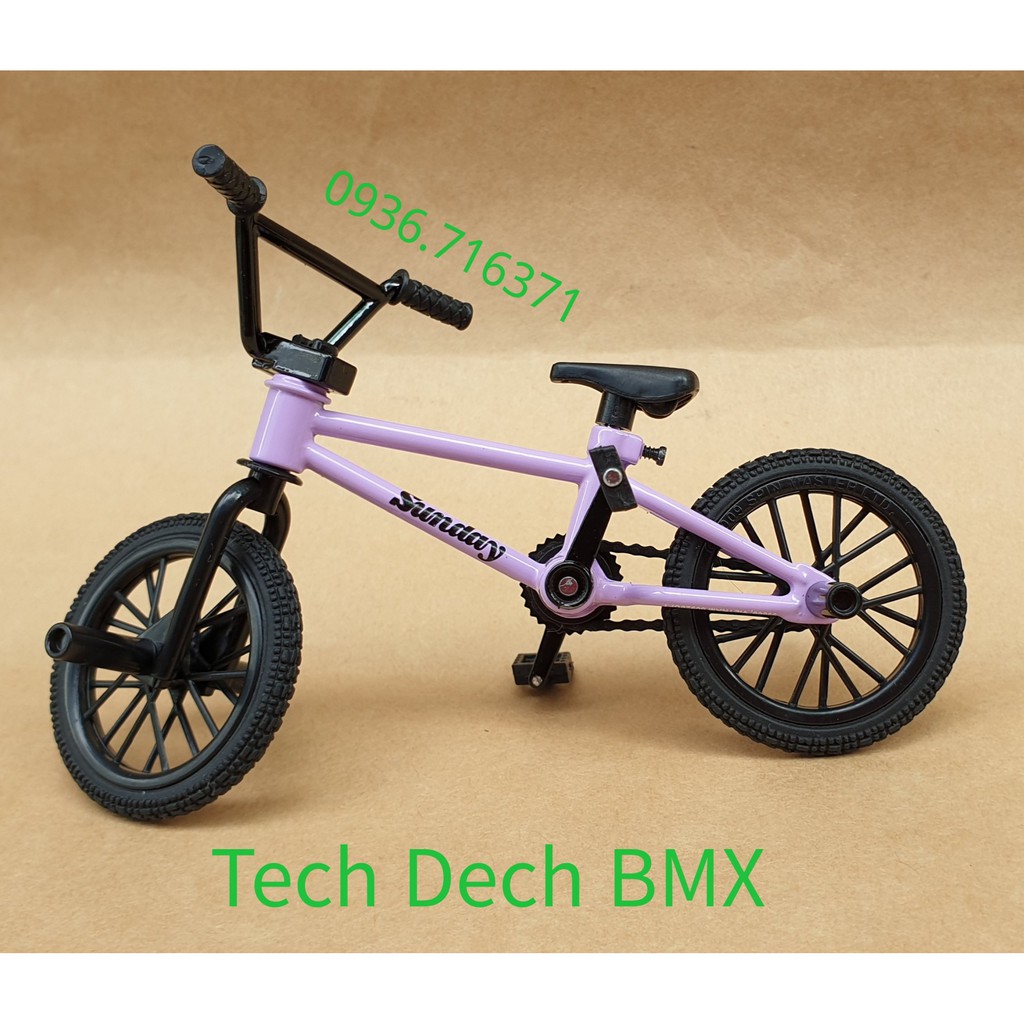 Đồ Chơi mô hình xe đạp địa hình Spin Master XD11 màu tím hoa cà