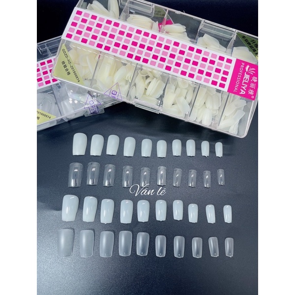 Móng up phom vuông đủ loại móng chuẩn đẹp JIELIYA