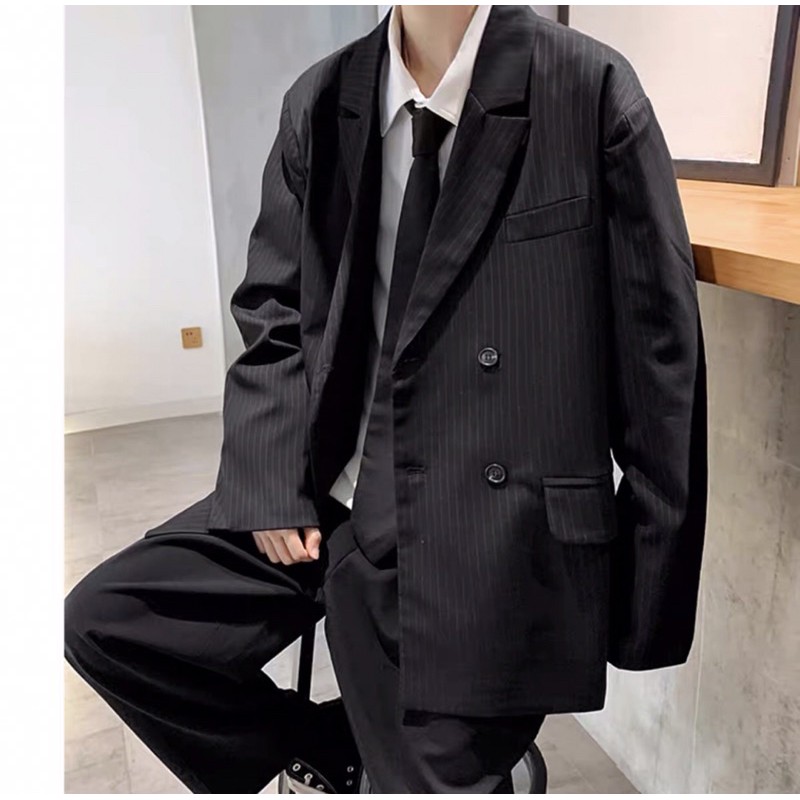 Áo blazer nam sọc kẻ