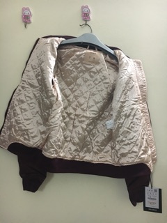 Áo khoác nữ bomber jacket Pull and Bear
