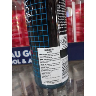 Mút Mousse Chải Tóc Jacqualine gôm keo bọt vuốt tóc cho nam nữ 250ml