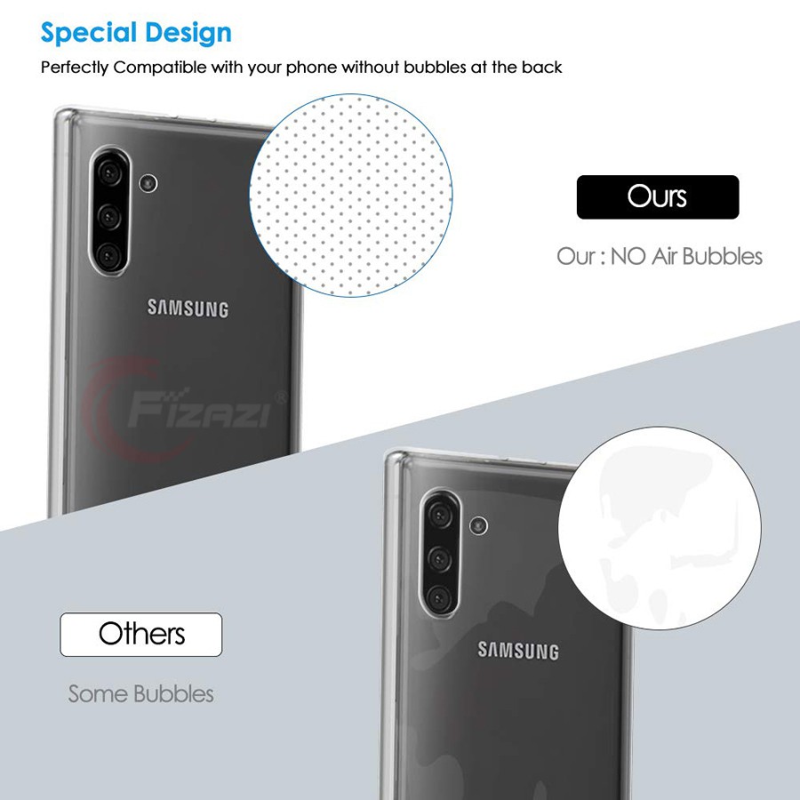 Ốp Silicon Trong Suốt Cho Samsung Galaxy Note 10 Hiệu OU Case, Ốp Lưng Samsung Galaxy Note 10