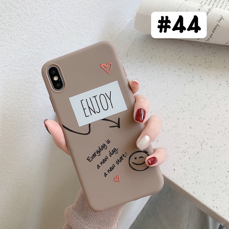 OPPO A5 A9 2020 A3s A5s A7 A39 A57 A83 F1s F1 F3 Plus F5/F5 Youth F9 Pro F11 Soft Breakfast Smiley Face Cut ExpressionCase