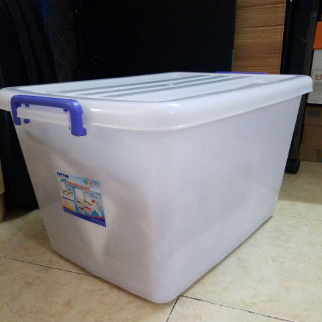 Thùng nhựa duy tân Vuông 30L ( Có Bánh Xe )