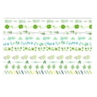 SET 10 CUỘN WASHI TAPE