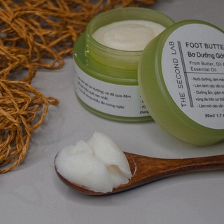 BƠ DƯỠNG GÓT CHÂN dưỡng ẩm gót chân giảm nứt nẻ, làm mềm da gót chân FOOT BUTTER THE SECOND LAB