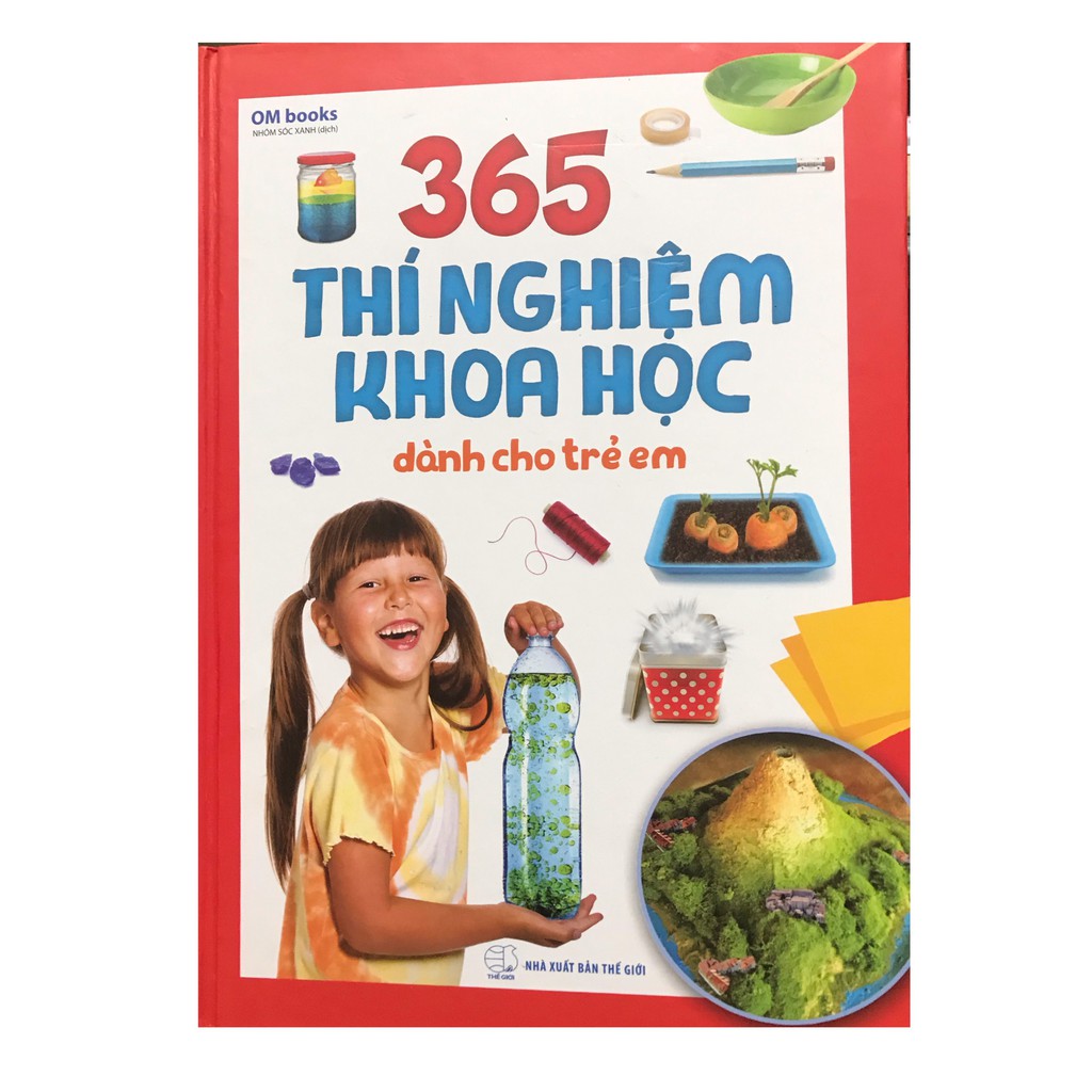 Sách - 365 Thí nghiệm khoa học dành cho trẻ em