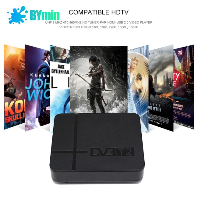 Đầu Thu Kĩ Thuật Số Dvb-T2 K2 Hd Set-Top Box Pvr Tv Full 1080p