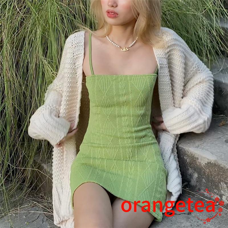 Đầm Ôm Dệt Kim Màu Sắc Thời Trang Cho Nữ