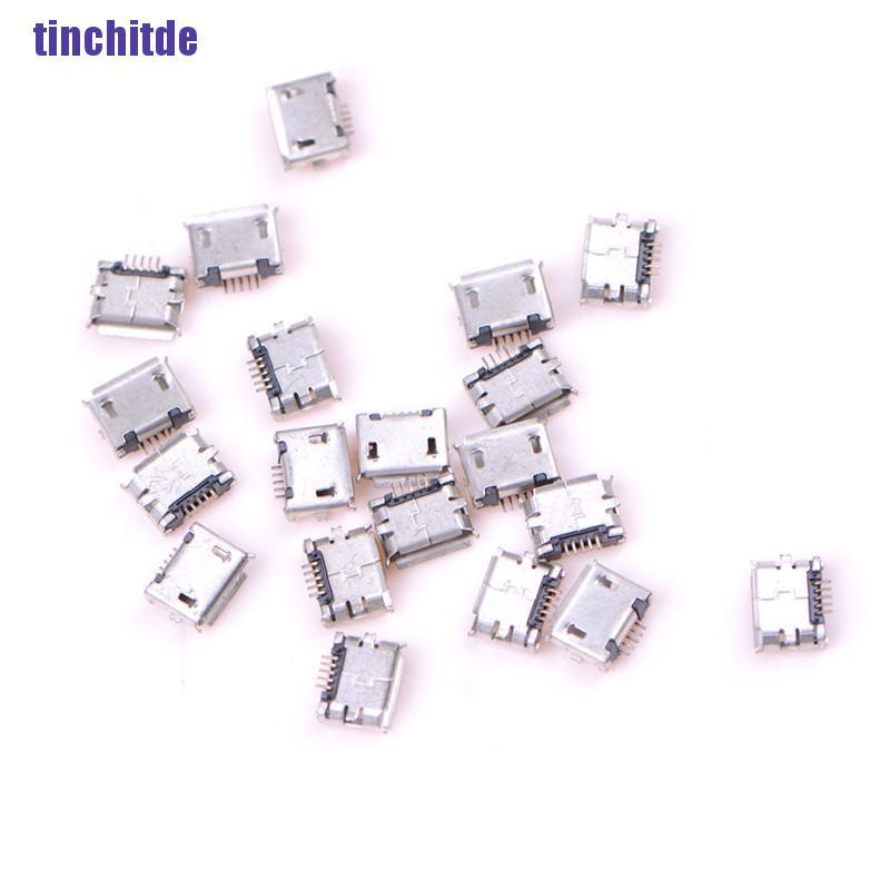 Set 20 Đầu Chuyển Đổi Usb Type B 5-Pin micro Chất Lượng Cao