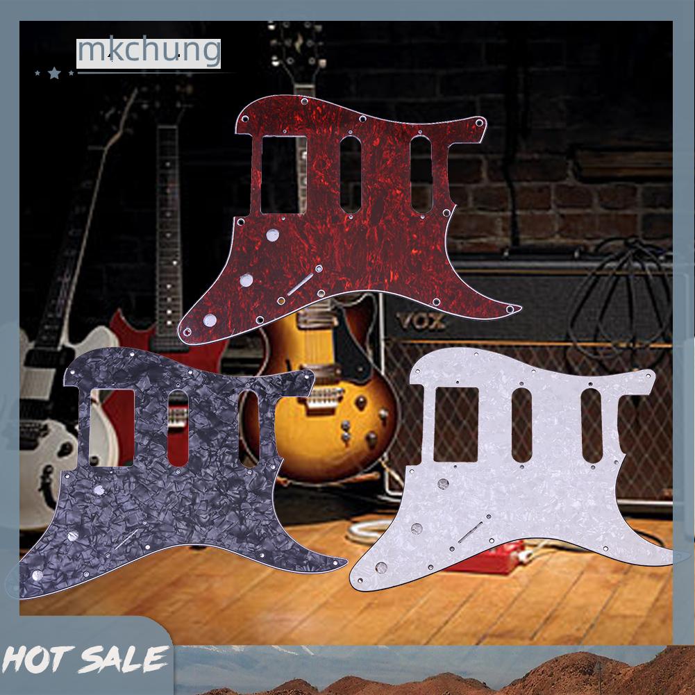 FENDER Miếng Dán Bảo Vệ Pickguard Cho Đàn Guitar Điện 3 Lớp Bằng PVC