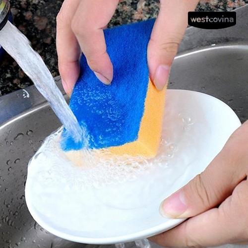 Bộ 10 Miếng Bọt Biển Rửa Chén Tiện Lợi