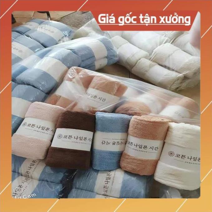 [XẢ KHO+FREE SHIP] Khăn tắm bông cao cấp xuất Hàn 70x140