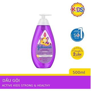 DẦU GỘI JOHNSON’S ACTIVE KIDS STRONG & HEALTHY 500ML