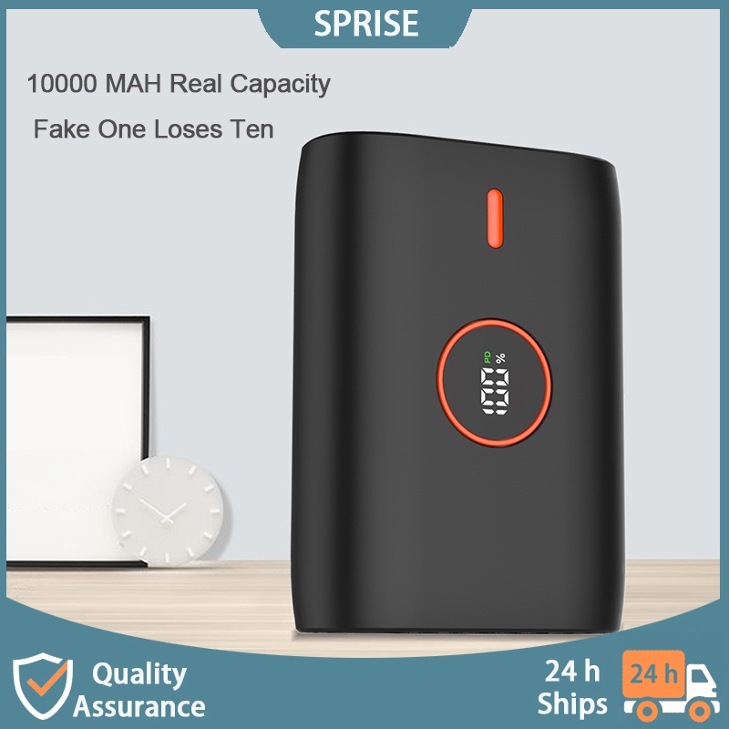 Sạc dự phòng SPRISE PD09 10000mAh 25W USB C thích hợp cho Android &amp; iOS