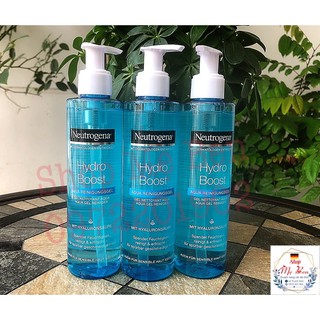 SỮA RỬA MẶT NEUTROGENA CẤP KHOÁNG, GIẢM NHỜN, DƯỠNG DA - Hydro Boost Aqua Reinigungsgel chai 200ml