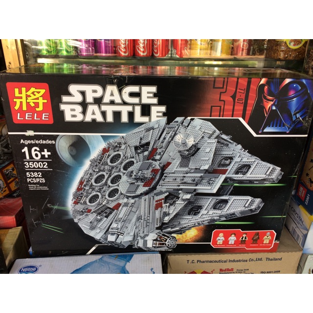 Mẫu mô Hình Lego LeLe 35002 Star War Falcon 3582