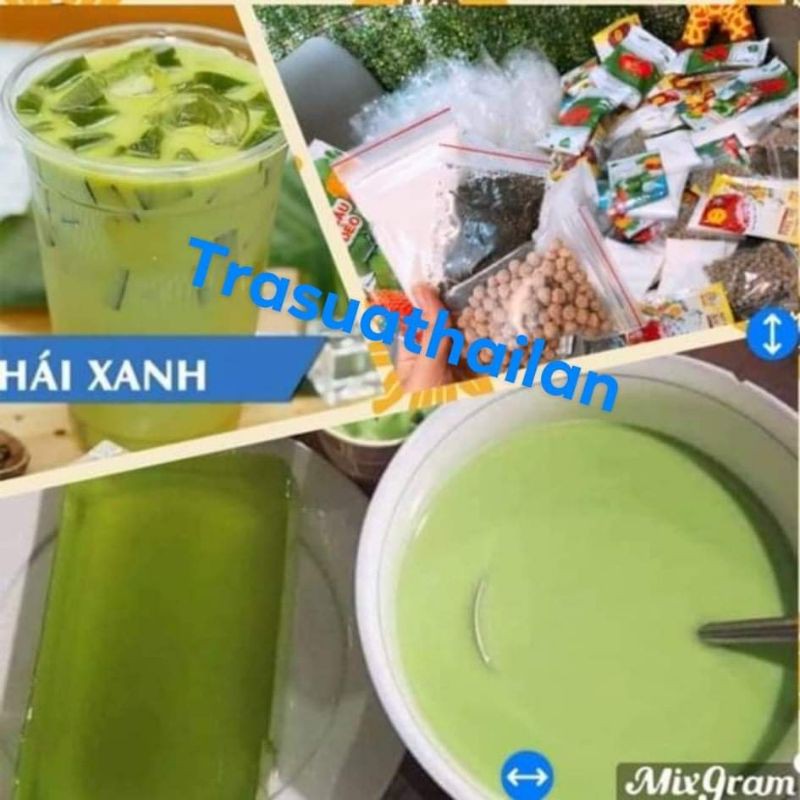 sét trà thái xanh ,thái đỏ , trà sữa,trà chanh,đào từ 12k