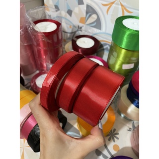 RUY BĂNG LỤA NHIỀU MÀU KHỔ 1CM/2CM