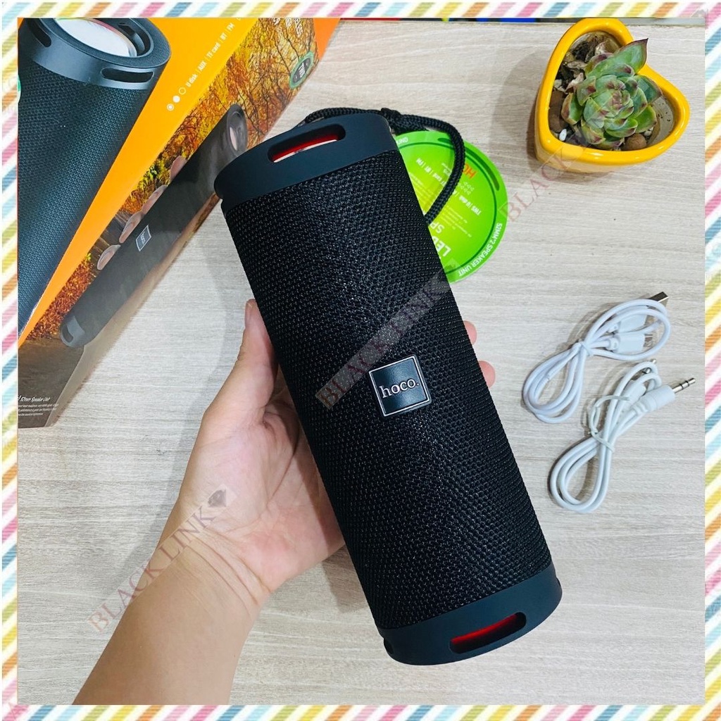 Loa Bluetooth HOCO HC9 Không Dây Chính Hãng Cao Cấp Bass Mạnh Đèn LED Theo Nhạc Loa Mini Cầm Tay Usb Thẻ Nhớ