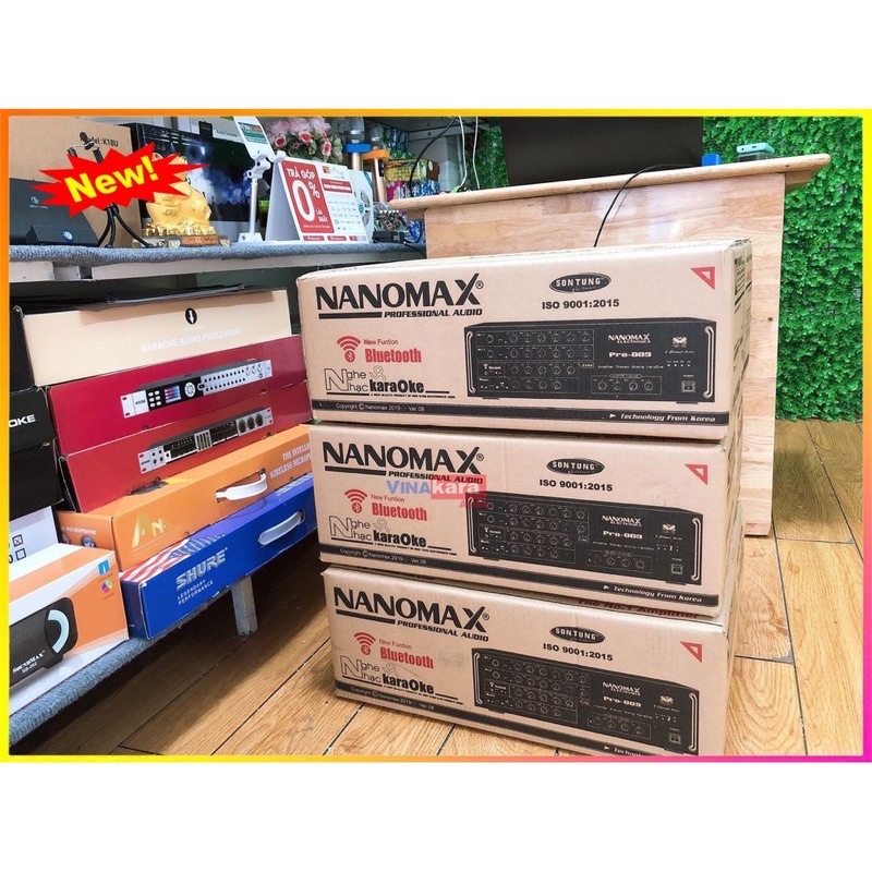 Amply Bluetooth Nanomax pro 001, pro 007- Amply 8 sò lớn Toshiba