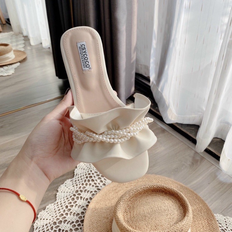 Dép bèo ngọc cực sang chảnh - kèm clip MP88