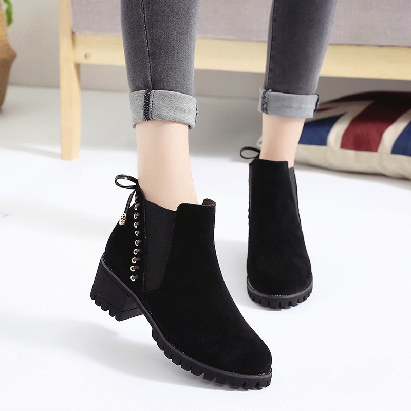 Boots nữ da lộn Châu Âu cao cấp mới nhất Order | BigBuy360 - bigbuy360.vn