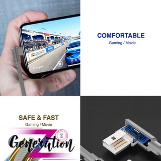 CÁPSẠC LIGHTNING 1M ĐẦU VUÔNG UNITEK (C14055GY)