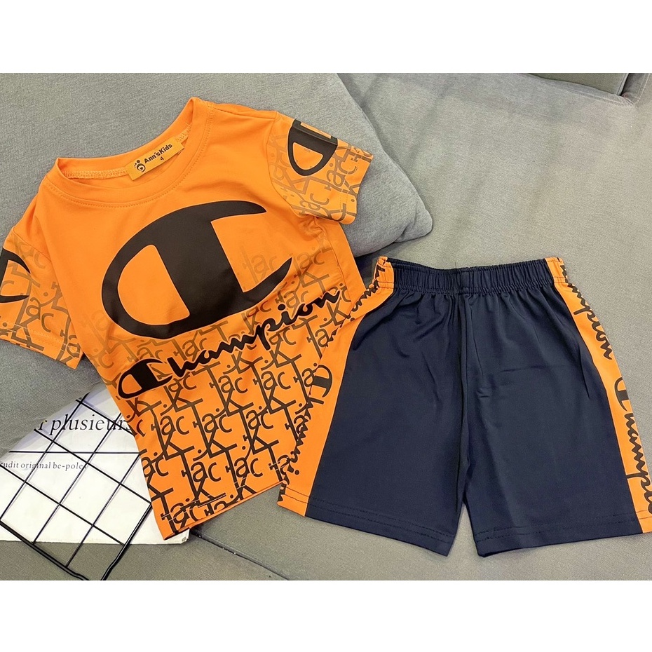 Đồ bộ bé trai 12 22kg  thể thao thun lạnh Jennie kids J500