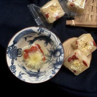 Trà kỷ tử hoa cúc đường phèn mật ong 400gr