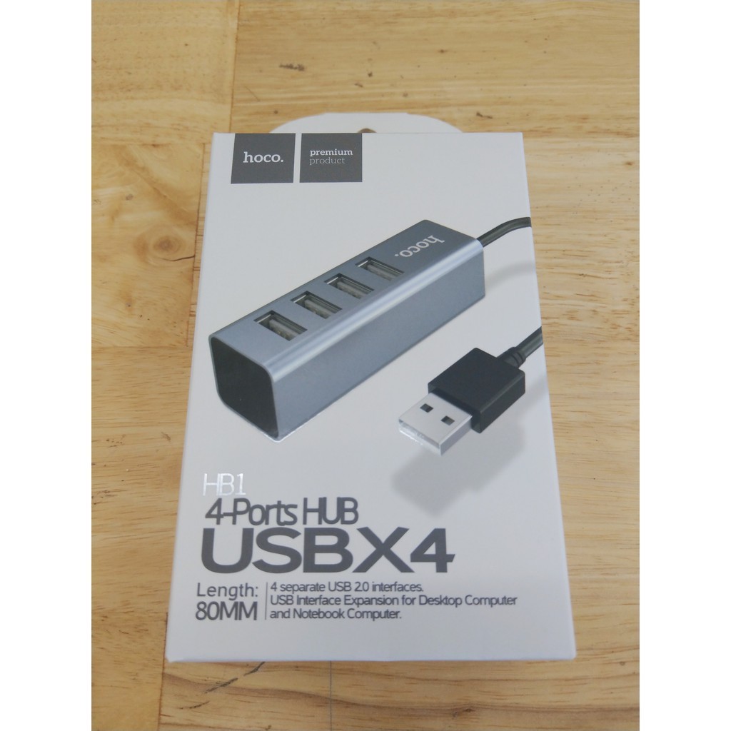 Hub 4 cổng Usb Hoco HB1