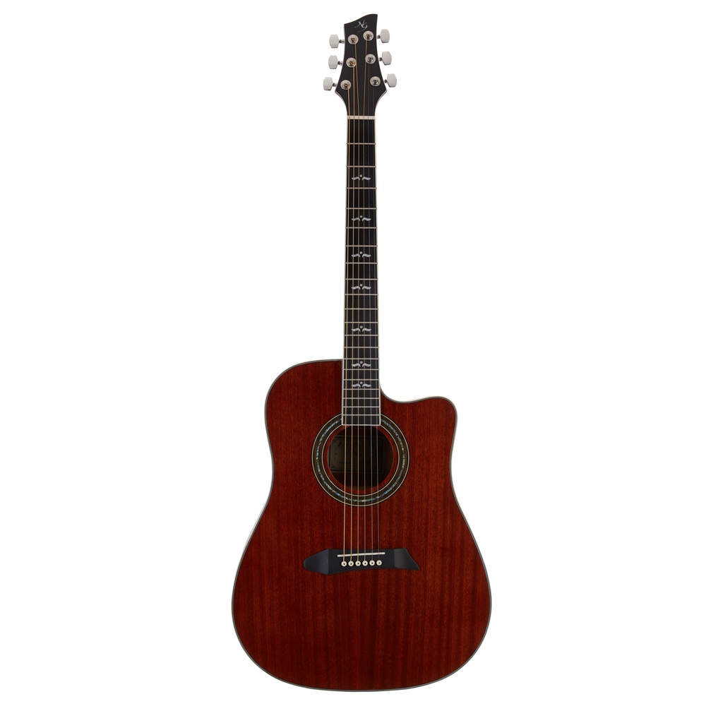 Đàn Guitar Acoustic NORTHERLY GALE (NG) GT-800NA ( Nâu Đỏ) - Tặng Kèm Bao Đàn NG Chính Hãng