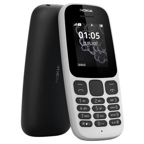 Điện thoại di động NOKIA 105 Single SIM - Hàng Chính Hãng