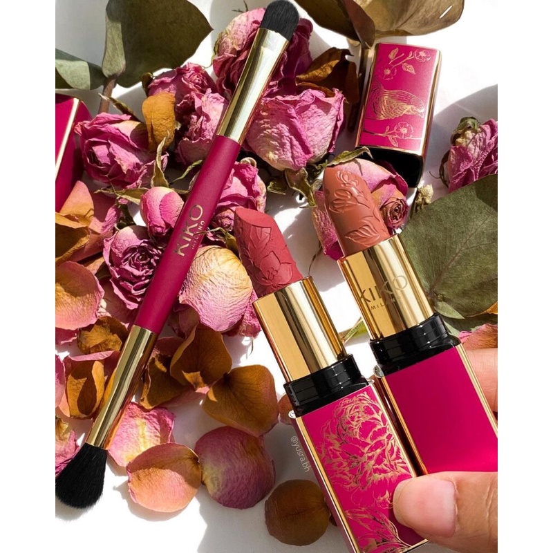 (Chuẩn Pháp-Son mới) Son lì KIKO Charming Escape Luxurious Matte Lipstick