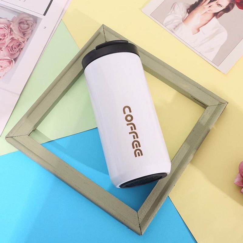 Cốc giữ nhiệt Coffee, cốc đựng cà phê chân không cao cấp,dung tích 400ml