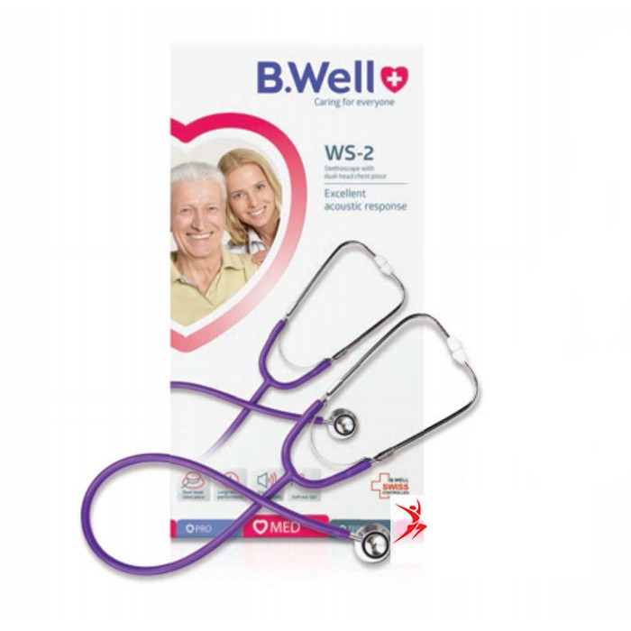 Ống nghe 2 mặt huyết áp cơ B.Well WS-2 sản xuất tại Thụy Sỹ