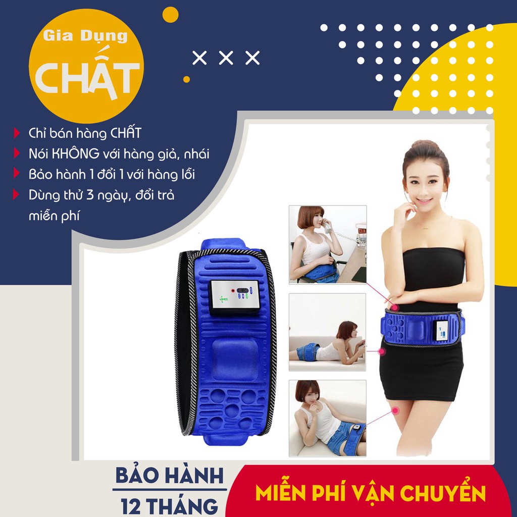 [Hàng Nội Địa] Đai massage giảm béo X5 Hàn Quốc, đai mát xa giảm mỡ bụng CỰC HIỆU QUẢ - Bảo Hành 12 tháng