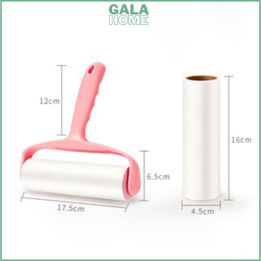 Cây lăn bụi quần áo Cây lăn đa năng giúp loại bỏ bụi, lông động vật, ra khỏi quần áo, ga đệm GALA HOME