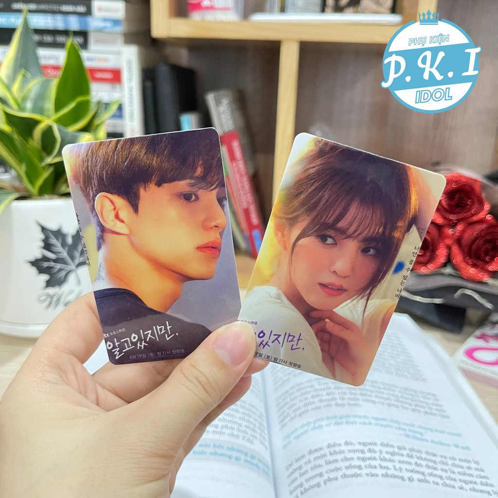 Bộ Card Cứng In Hình Diễn Viên Nam Nữ Chính Trong Phim Nevertheless Bo Góc Sang Trọng – Quà Tặng KPOP