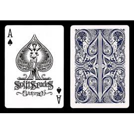 Set 3 bộ bài tây Poker Split Spades Lions 1st Edition Playing Cards