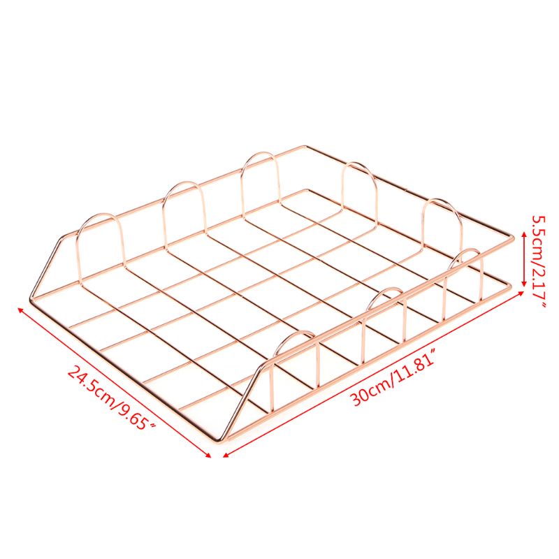 Giá Đỡ Tạp Chí / Tài Liệu Bằng Sắt Có Thể Gấp Gọn Tiện Dụng