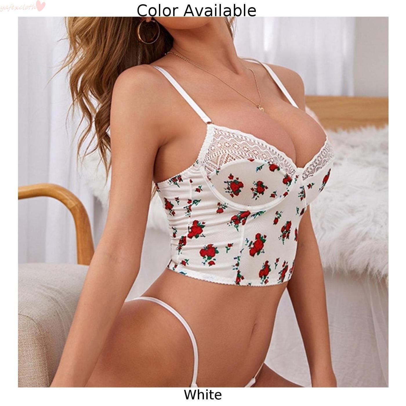 Bộ đồ lót ngủ áo ngực hai dây và quần lót vải satin mềm mại cho phụ nữ | BigBuy360 - bigbuy360.vn