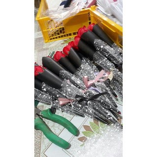 giấy tuyết bó hoa