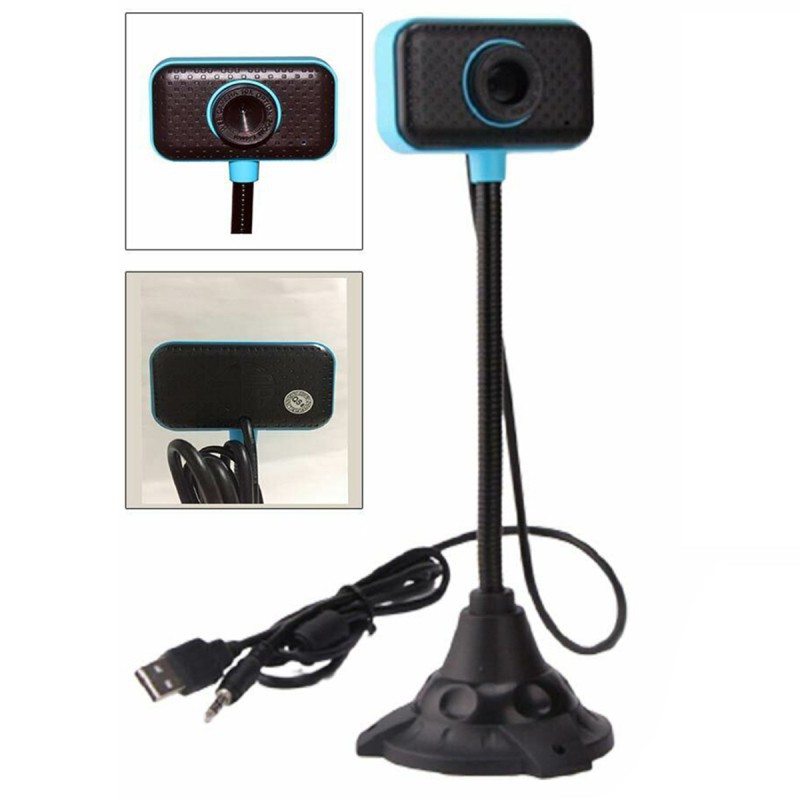 Web Webcam HD 480MP , Có Mic Cho Máy Tính PC Máy Tính Xách Tay Máy Tính Để Bàn-W01