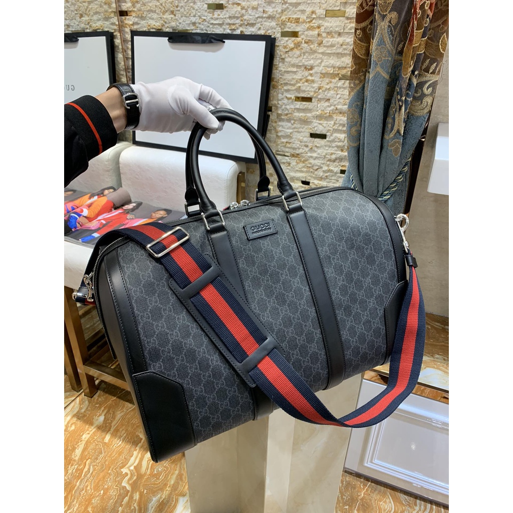 Túi xách du lịch da thật thời trang cao cấp Gucci GG GC phong cách sang trọng, thời thượng