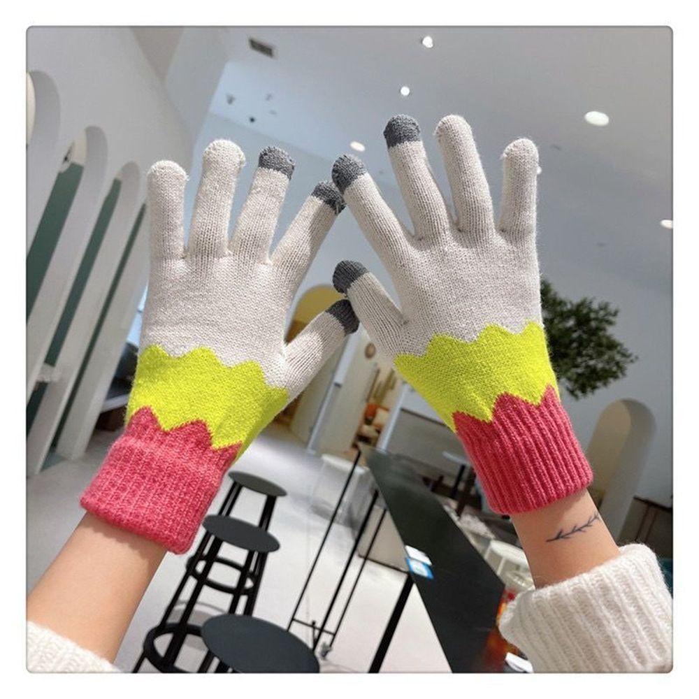 WONDER Găng Tay Cotton Giữ Ấm Mùa Đông Dễ Thương